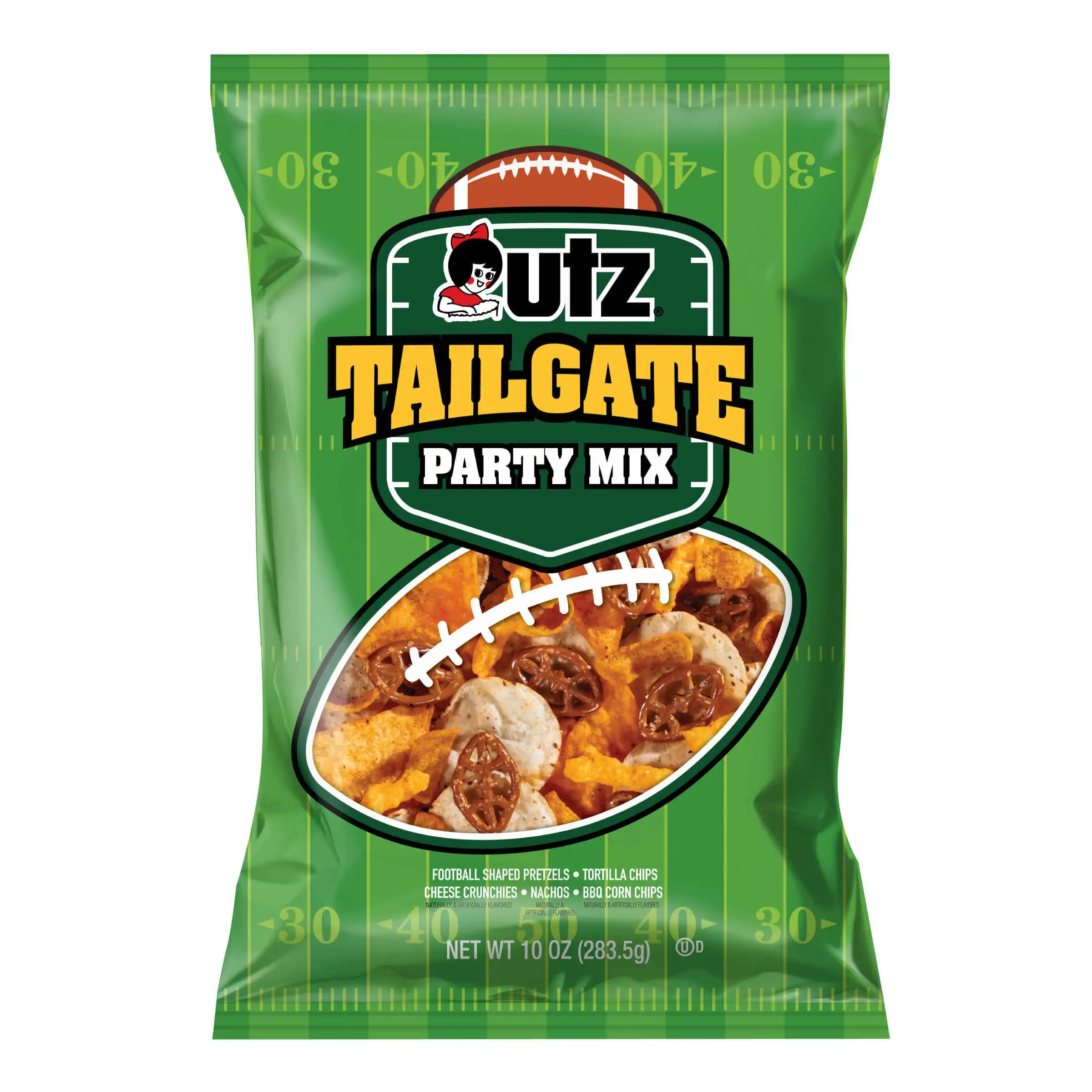 Utz Tailgate Party Mix, Family Size, 10 oz Bag