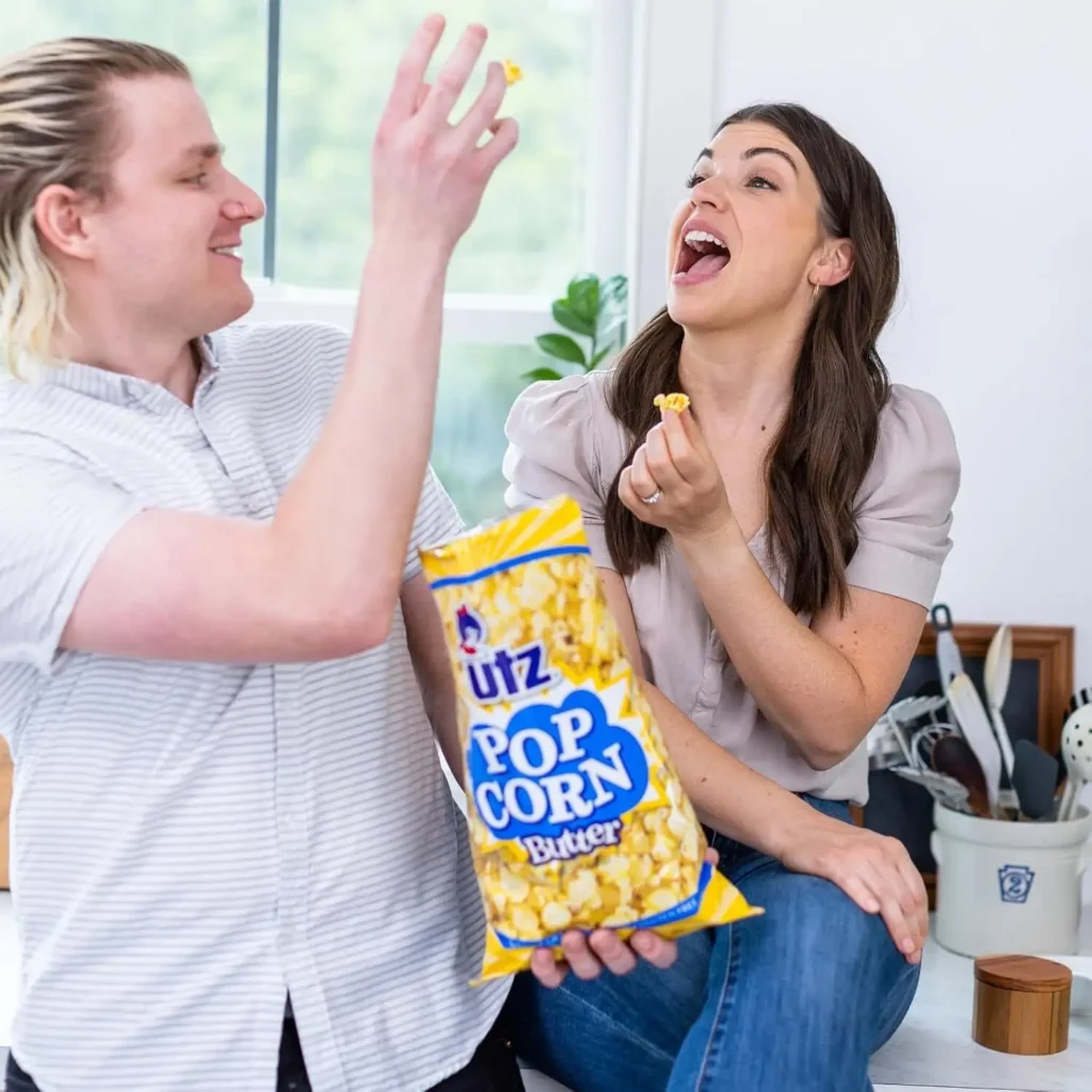Utz Butter Popcorn, Family Size, 6.5 oz Bag
