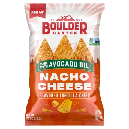 Avocado Oil Nacho Cheese Tortilla Chips